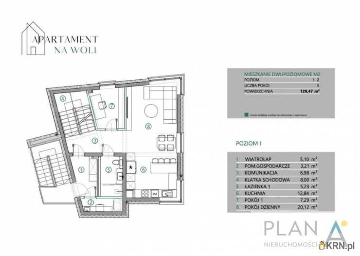 Mieszkanie  na sprzedaż, 5 pokojowe, Kraków, Zwierzyniec/Wola Justowska, ul. 