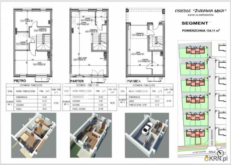 3 pokojowe, Rumia, ul. Partyzantów, Mieszkanie  na sprzedaż