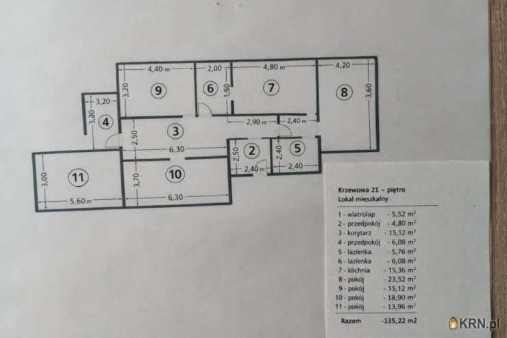 Kraków, Podgórze, ul. , Mieszkanie  do wynajęcia, 4 pokojowe