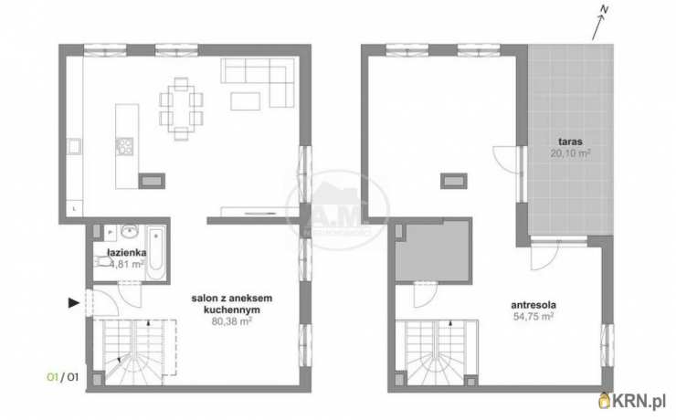 A.M.NIERUCHOMOŚCI Izabela Mateuszuk, Mieszkanie  na sprzedaż, Wrocław, Psie Pole/Lipa Piotrowska, ul. Cynamonowa
