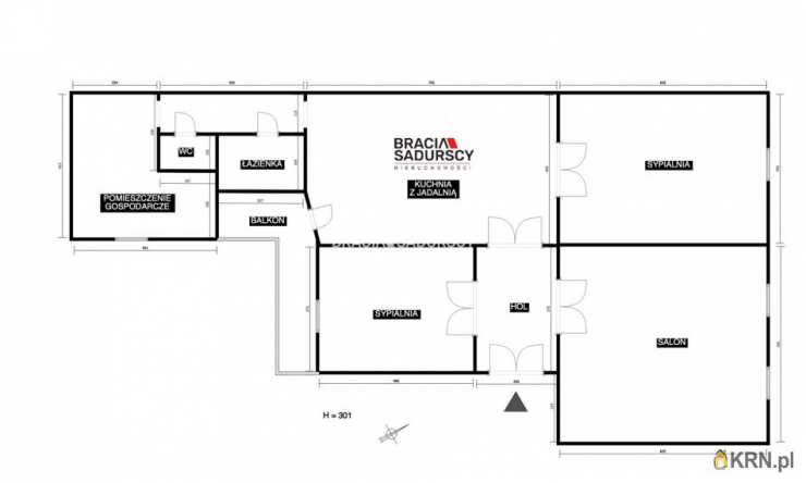 3 pokojowe, Mieszkanie  na sprzedaż, Kraków, Stare Miasto, ul. J. Szujskiego