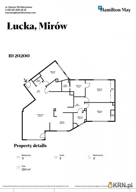 Mieszkanie  do wynajęcia, , Mirów, ul. 