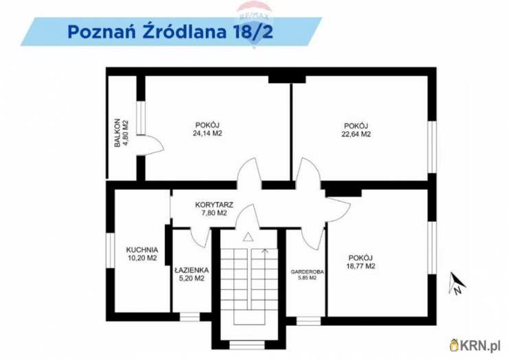 Mieszkanie  na sprzedaż, 4 pokojowe, Poznań, ul. 
