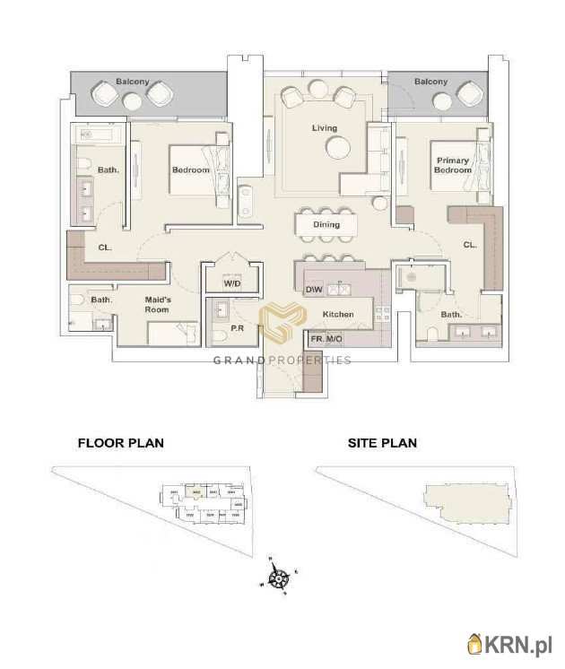 Grand Properties Sp. z o.o., Mieszkanie  na sprzedaż, , ul. 