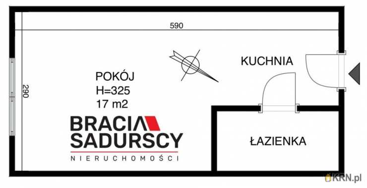 Kraków, Podgórze/Stare Podgórze, ul. Celna, Mieszkanie  na sprzedaż, 1 pokojowe