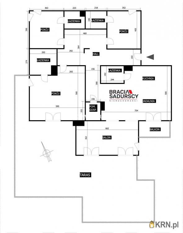 4 pokojowe, Mieszkanie  do wynajęcia, Kraków, Podgórze/Płaszów, ul. Przewóz
