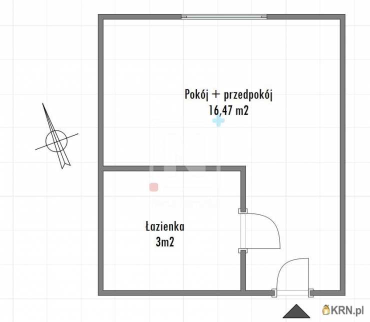 1 pokojowe, Mieszkanie  na sprzedaż, Warszawa, Praga Południe/Grochów, ul. J. Dwernickiego