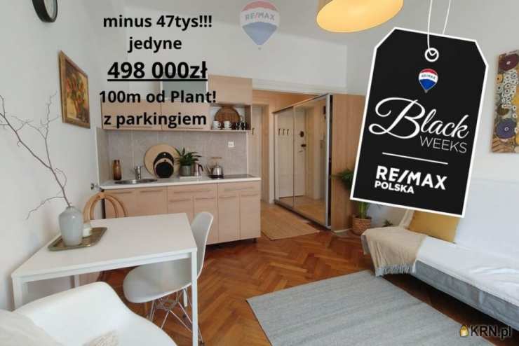 1 pokojowe, Kraków, Stare Miasto, ul. , Mieszkanie  na sprzedaż