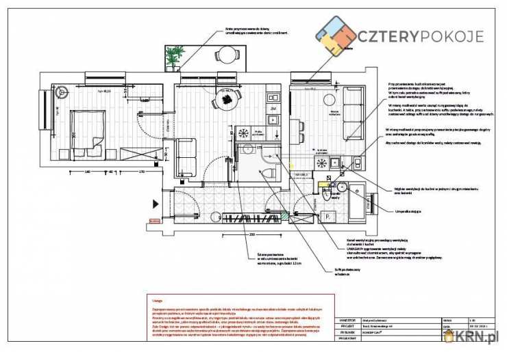 1 pokojowe, Mieszkanie  na sprzedaż, Toruń, ul. I. Kraszewskiego
