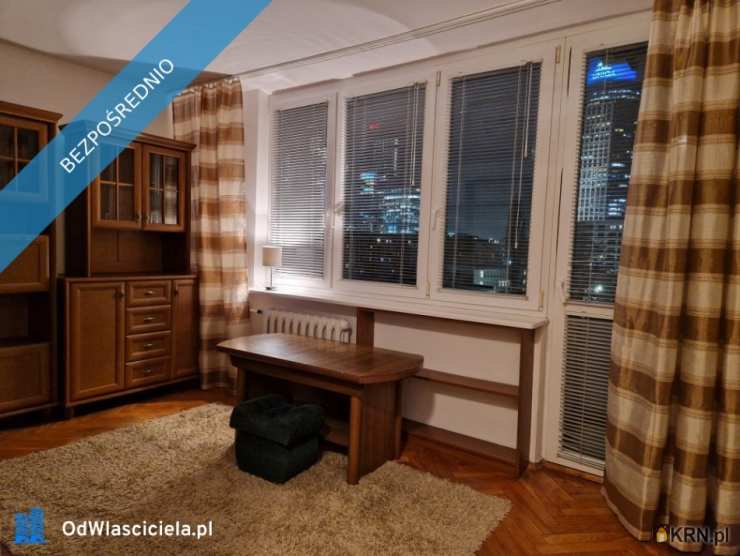 1 pokojowe, Mieszkanie  do wynajęcia, Warszawa, ul. 