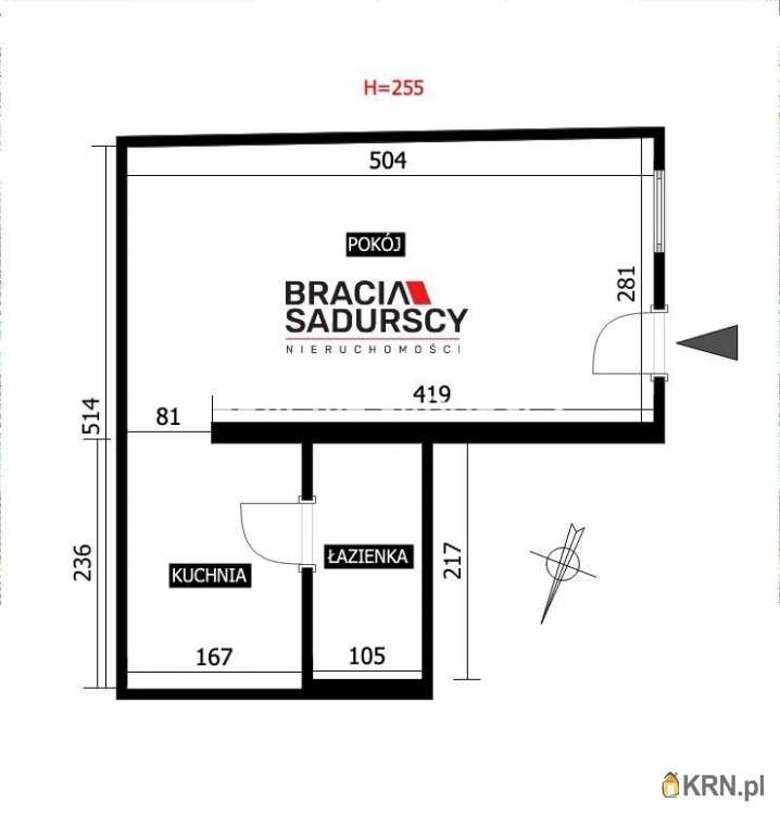 Kraków, Krowodrza/Łobzów, ul. Lubelska, Mieszkanie  na sprzedaż, 1 pokojowe