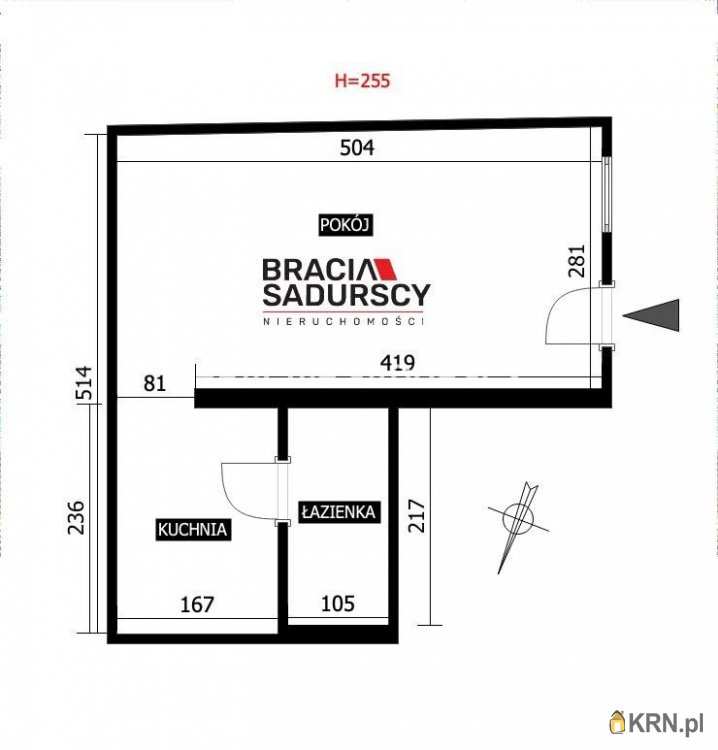Kraków, Krowodrza/Łobzów, ul. Lubelska, Mieszkanie  na sprzedaż, 1 pokojowe