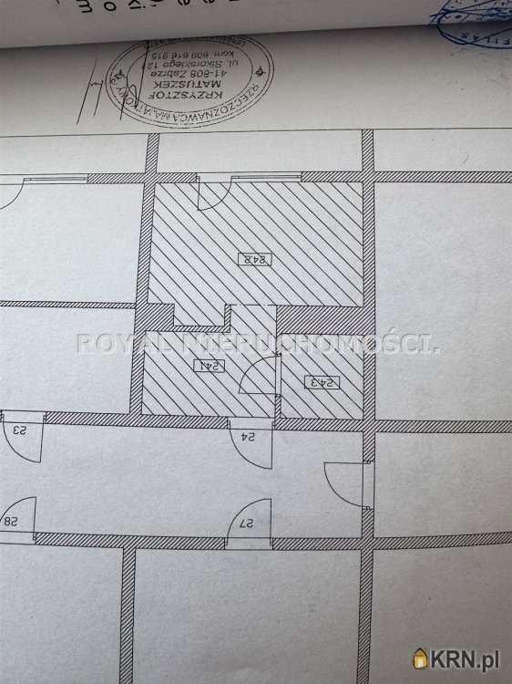 Zabrze, Grzybowice, ul. W. Witosa, Mieszkanie  na sprzedaż, 1 pokojowe