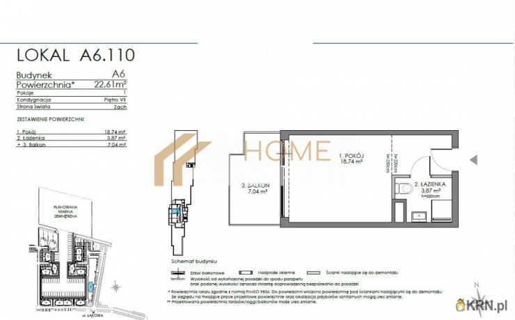 Gdańsk, Wyspa Sobieszewska/Sobieszewo, ul. Nadwiślańska, 1 pokojowe, Mieszkanie  na sprzedaż