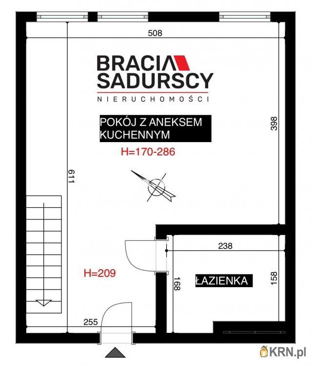 Kraków, Stare Miasto, ul. Karmelicka, Mieszkanie  na sprzedaż, 1 pokojowe