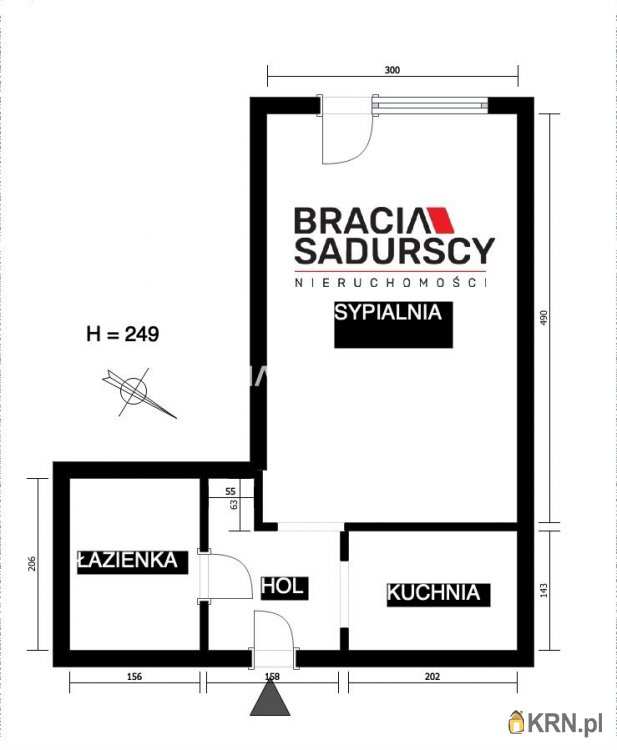 Kraków, Grzegórzki/Osiedle Oficerskie, ul. Kryniczna, Mieszkanie  na sprzedaż, 1 pokojowe