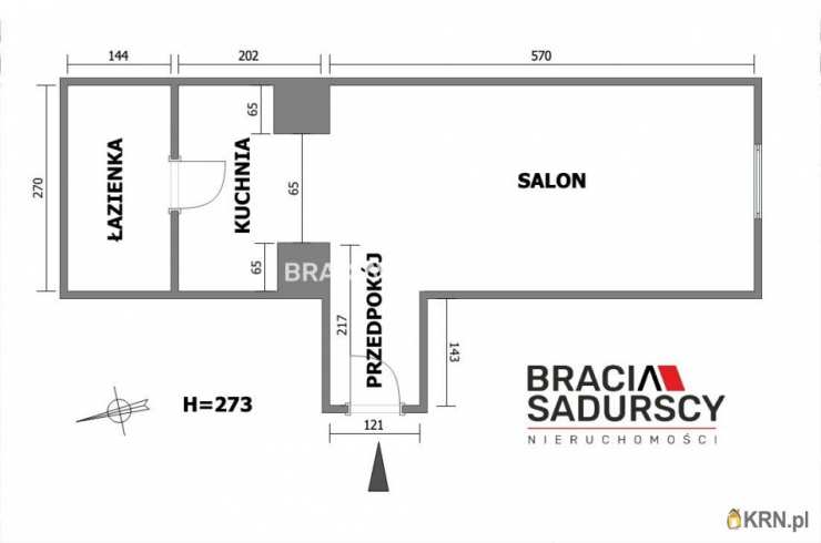 Mieszkanie  na sprzedaż, 1 pokojowe, Kraków, Prądnik Czerwony/Wieczysta, ul. Ułanów