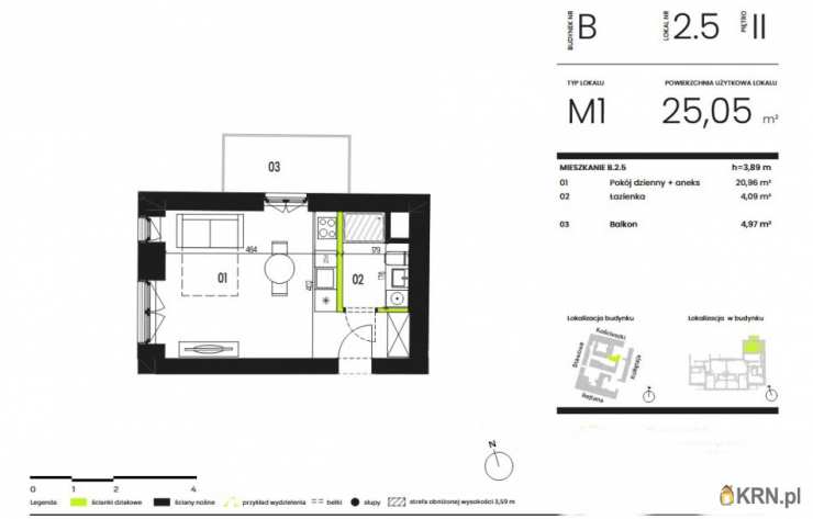 1 pokojowe, Mieszkanie  na sprzedaż, Wrocław, Stare Miasto, ul. 