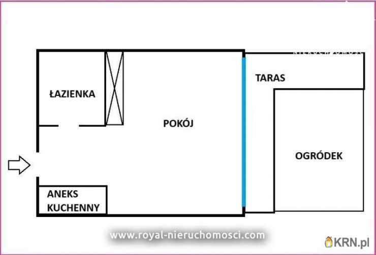 1 pokojowe, Mielno, ul. Pionierów, Mieszkanie  na sprzedaż