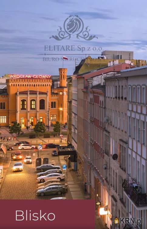 1 pokojowe, Mieszkanie  na sprzedaż, Wrocław, Stare Miasto, ul. 