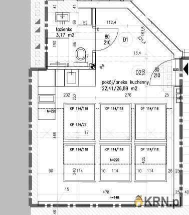Mieszkanie  na sprzedaż, 1 pokojowe, Kraków, Krowodrza/Łobzów, ul. 