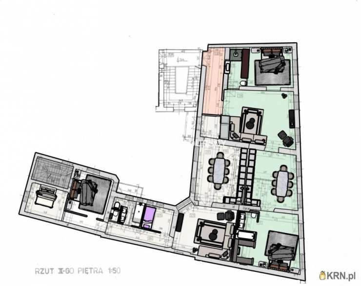 Mieszkanie  na sprzedaż, Kraków, Stare Miasto, ul. św. Krzyża, 7 pokojowe