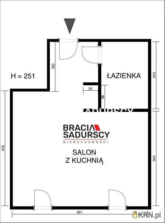 Kraków, Prądnik Biały/Bronowice Wielkie, ul. Piaskowa, Mieszkanie  na sprzedaż, 1 pokojowe