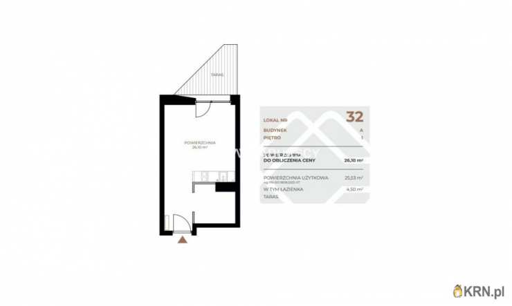 Kraków, Grzegórzki, ul. Fabryczna, Mieszkanie  na sprzedaż, 1 pokojowe