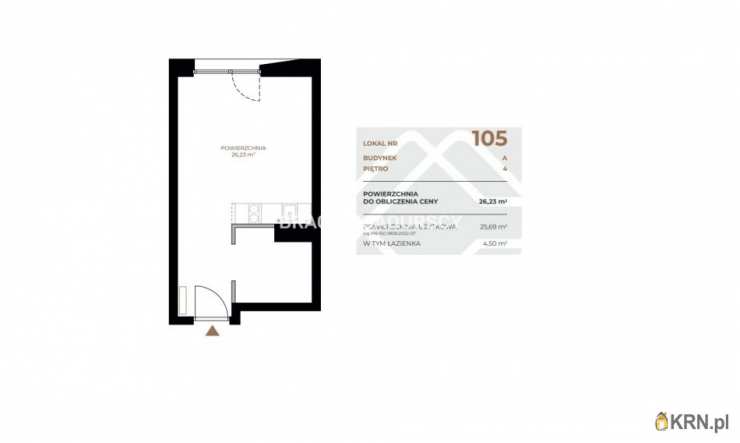 Kraków, Grzegórzki, ul. Fabryczna, Mieszkanie  na sprzedaż, 1 pokojowe