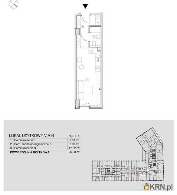 Mieszkanie  na sprzedaż, Wrocław, Krzyki, ul. , 1 pokojowe