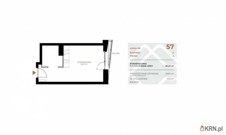 Kraków, Grzegórzki, ul. Fabryczna, Mieszkanie  na sprzedaż, 1 pokojowe