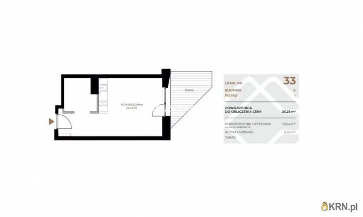 Kraków, Grzegórzki, ul. Fabryczna, Mieszkanie  na sprzedaż, 1 pokojowe