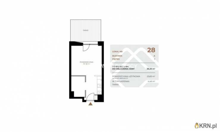 Kraków, Grzegórzki, ul. Fabryczna, Mieszkanie  na sprzedaż, 1 pokojowe