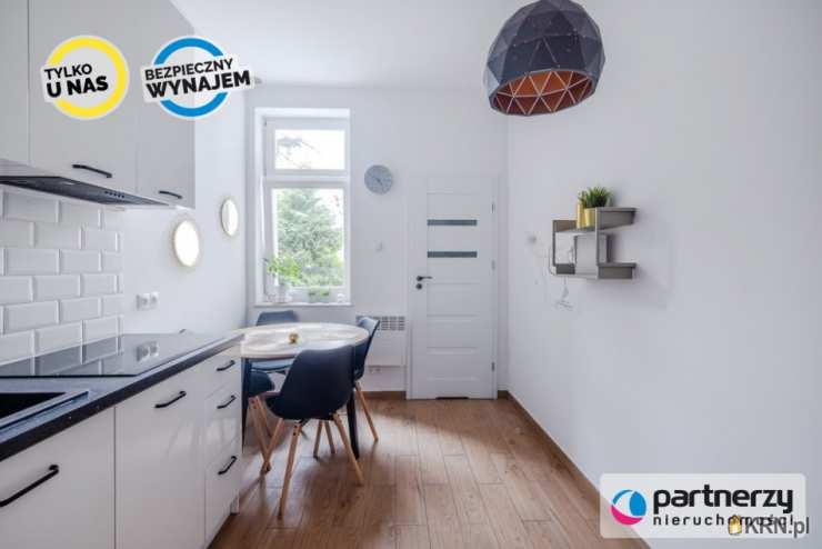 Mieszkanie  do wynajęcia, 1 pokojowe, Sopot, Dolny Sopot, ul. M. Mokwy