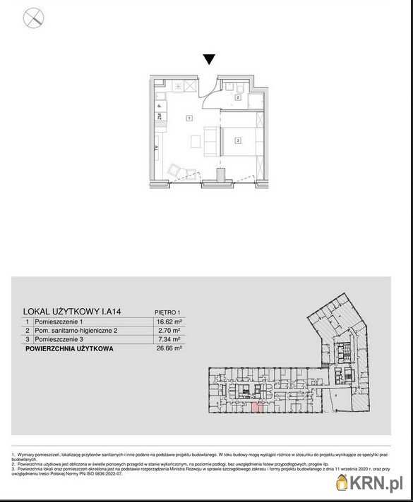 Mieszkanie  na sprzedaż, Wrocław, Krzyki, ul. , 1 pokojowe