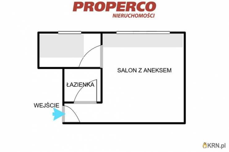 Kielce, ul. F. Chopina, 2 pokojowe, Mieszkanie  na sprzedaż