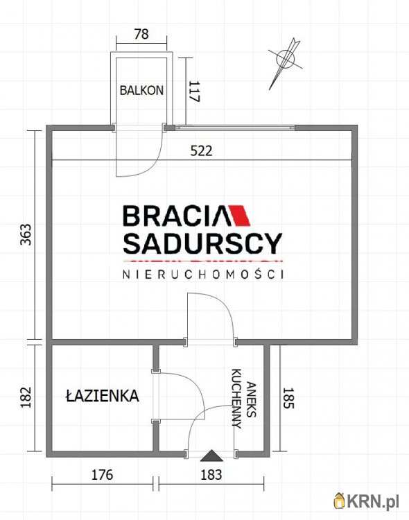 Kraków, Stare Miasto, ul. Mała, 1 pokojowe, Mieszkanie  do wynajęcia