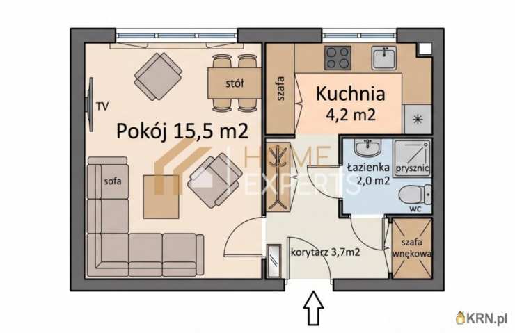 Mieszkanie  na sprzedaż, Gdańsk, Przymorze Małe, ul. Pucka, 1 pokojowe