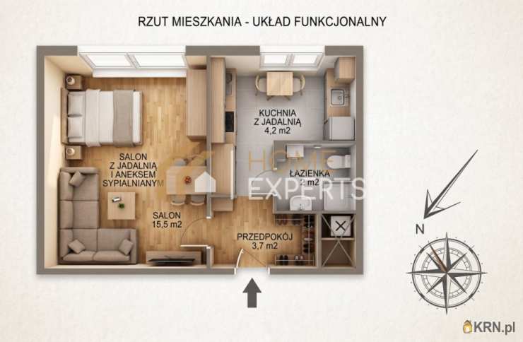 Mieszkanie  na sprzedaż, 1 pokojowe, Gdańsk, Przymorze Małe, ul. Pucka