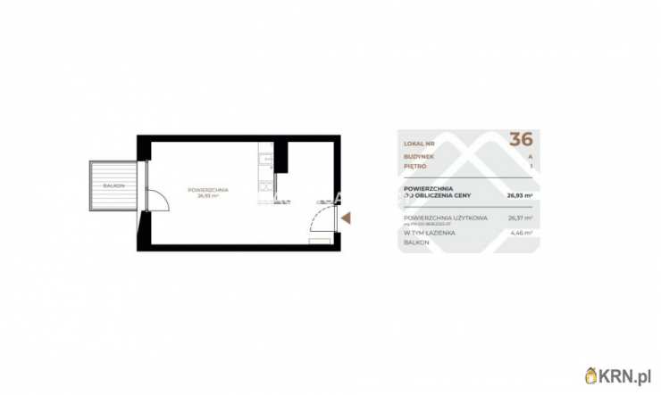 Kraków, Grzegórzki, ul. Fabryczna, Mieszkanie  na sprzedaż, 1 pokojowe