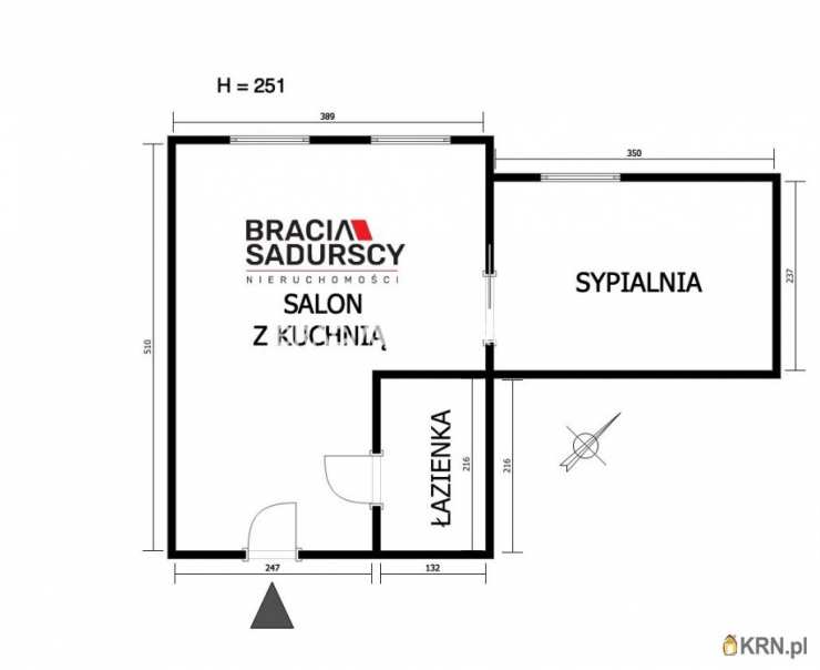 2 pokojowe, Kraków, Zwierzyniec, ul. B. Komorowskiego, Mieszkanie  do wynajęcia
