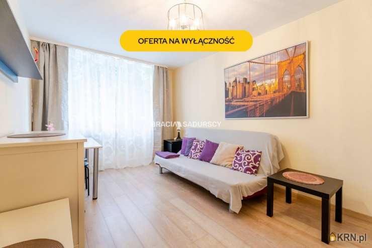 Mieszkanie  do wynajęcia, Kraków, Grzegórzki/Dąbie, ul. Pokoju, 1 pokojowe