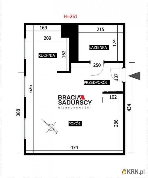 BRACIA SADURSCY NIERUCHOMOŚCI ODDZIAŁ BS5 NOWA HUTA, Mieszkanie  na sprzedaż, Kraków, Bieńczyce, ul. gen. L. Okulickiego