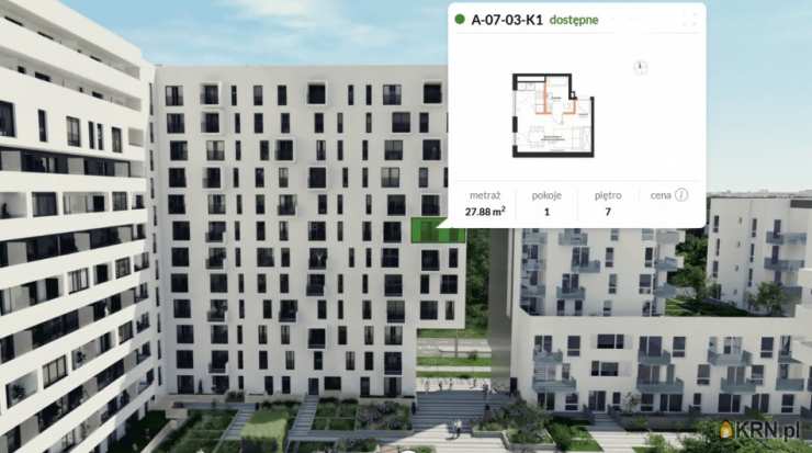 Wrocław, Fabryczna, ul. , 1 pokojowe, Mieszkanie  na sprzedaż