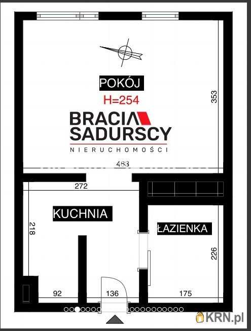 Mieszkanie  na sprzedaż, 1 pokojowe, Kraków, Mistrzejowice, ul. Kombatantów