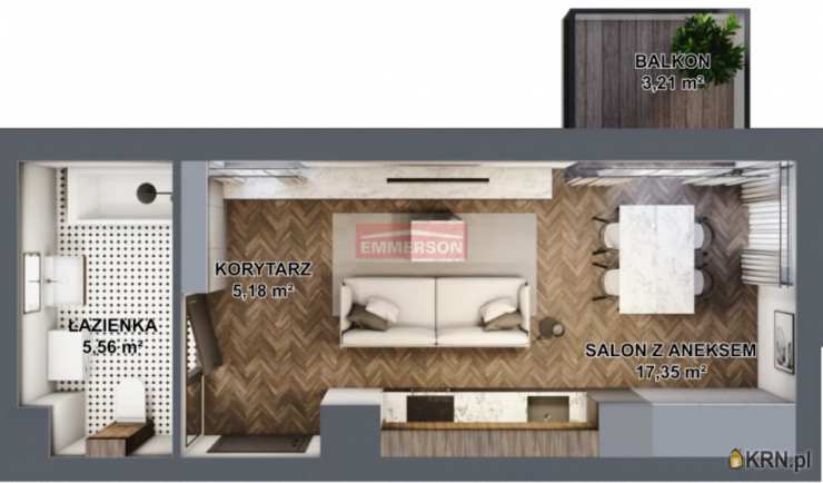 Kraków, Podgórze Duchackie, ul. , Mieszkanie  na sprzedaż, 1 pokojowe