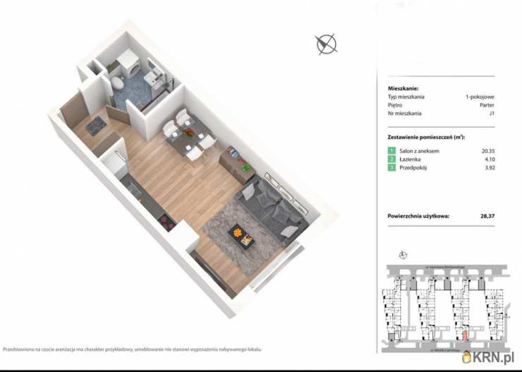 Wrocław, Fabryczna, ul. , 1 pokojowe, Mieszkanie  na sprzedaż
