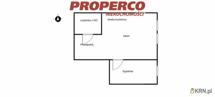 PROPERCO Sp. z o.o. Sp. k. , Mieszkanie  na sprzedaż, Kielce, Ślichowice, ul. 