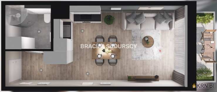 Kraków, Dębniki, ul. dr. J. Babińskiego, Mieszkanie  na sprzedaż, 1 pokojowe