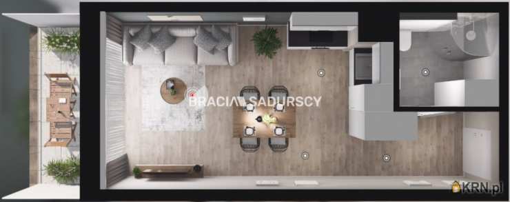 Kraków, Dębniki, ul. dr. J. Babińskiego, Mieszkanie  na sprzedaż, 1 pokojowe